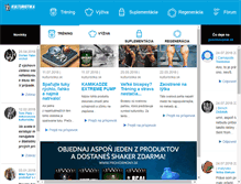 Tablet Screenshot of kulturistika.sk